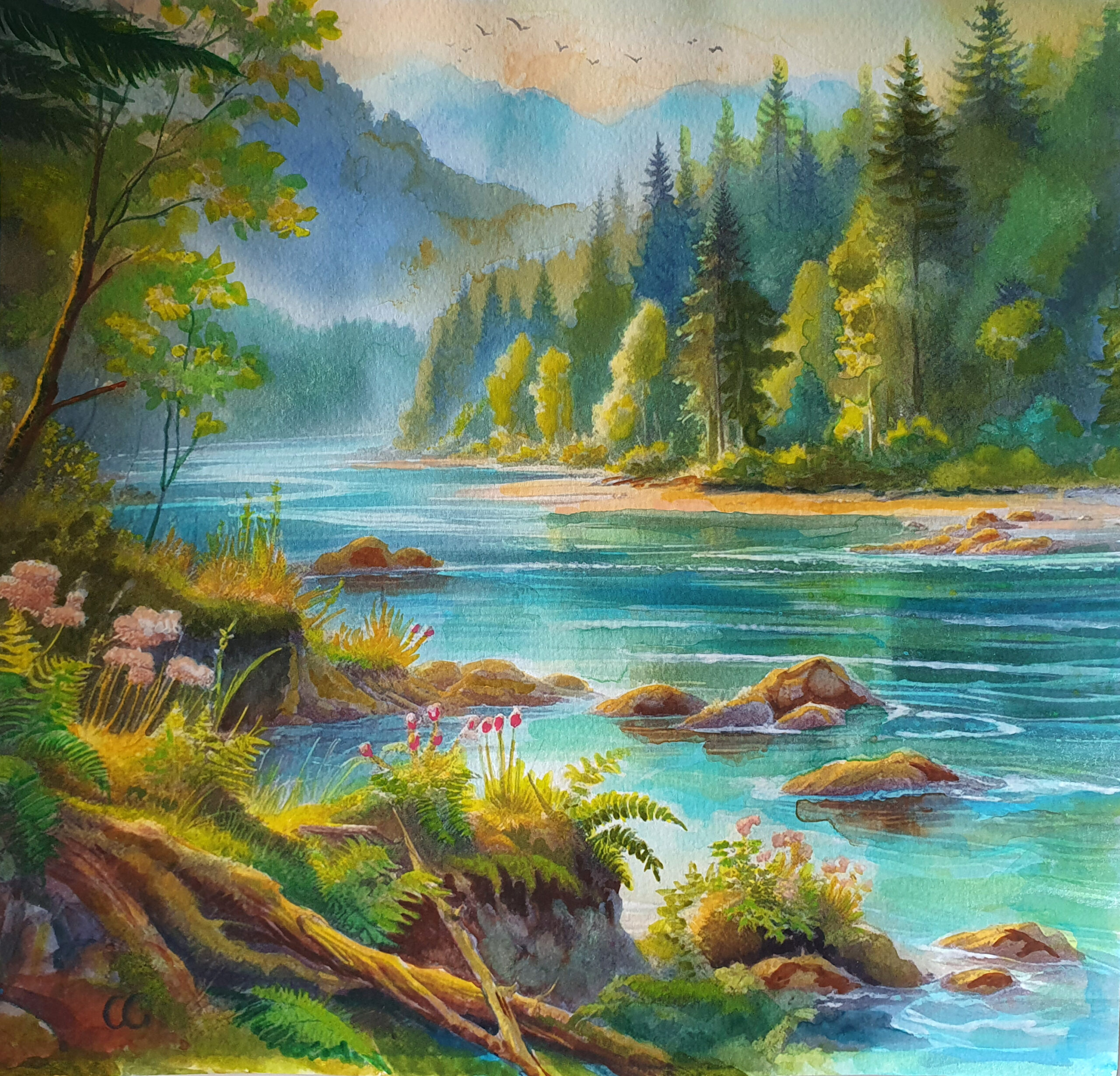 Река